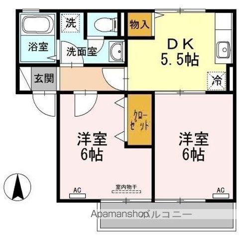 SEJOUR KIKKAWAの間取り写真