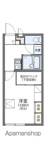 レオパレスブルーウィローIIの間取り写真