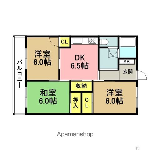 八尋ビルの間取り写真