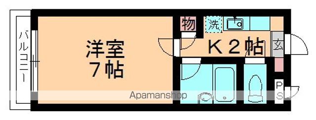 アネックス長洲の間取り写真