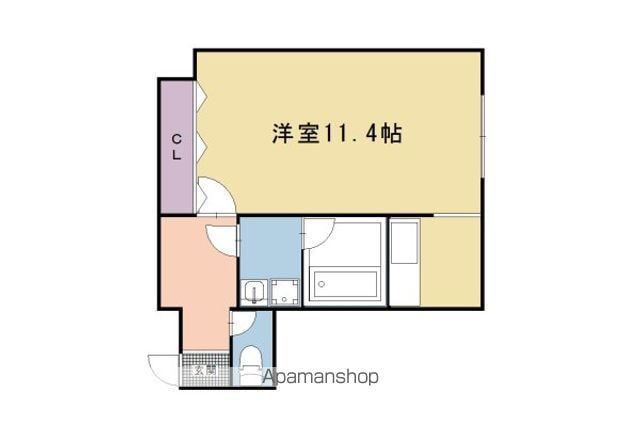 プラネシア星の子山科駅前の間取り写真