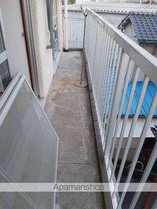 広島県広島市中区舟入南１丁目[2DK/40m2]のバルコニー
