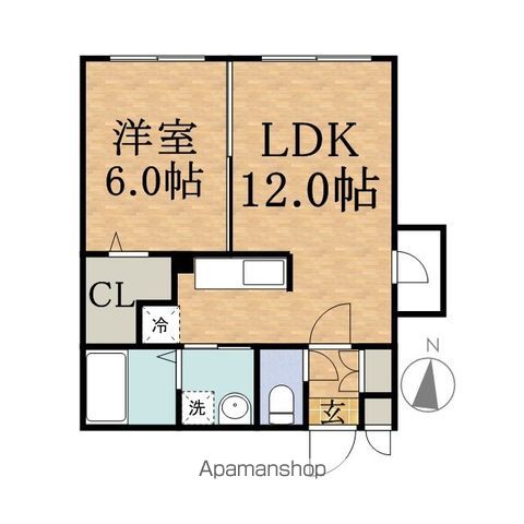 モルティーニ南円山の間取り写真