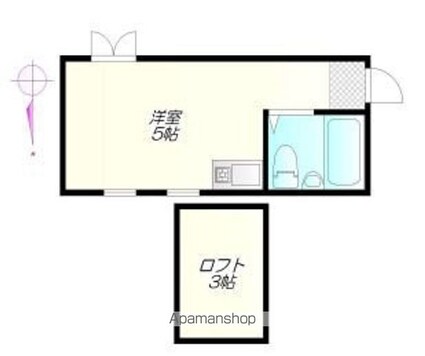 ライフピア高円寺北[1R/10.71m2]の間取図