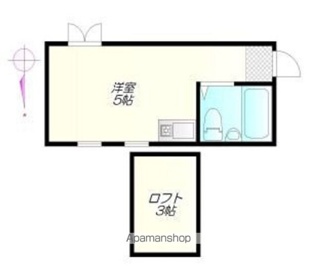 ライフピア高円寺北[1R/10.71m2]の間取図