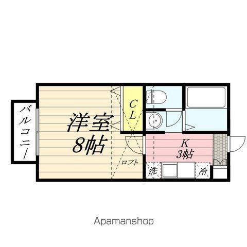 シエル荒井I番館の間取り写真