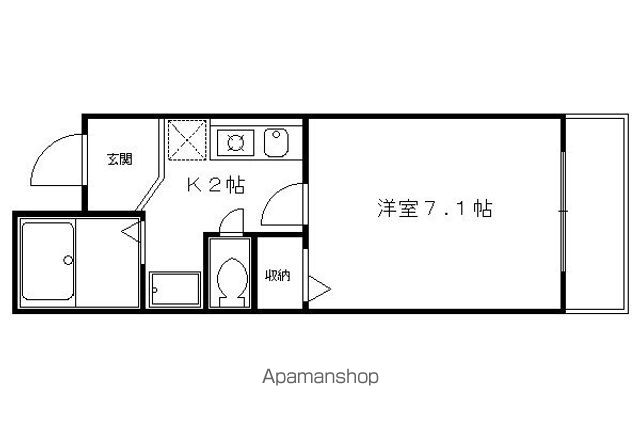 エクセレント山田の間取り写真