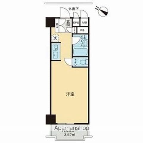 藤和新川コープの間取り写真