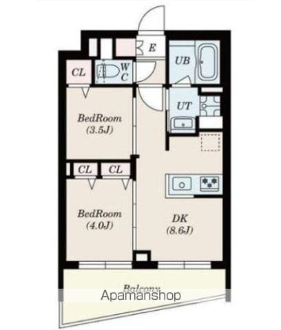 SーRESIDENCE高井戸EASTの間取り写真