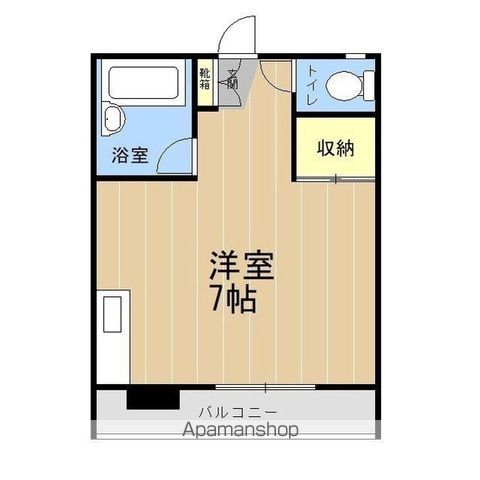 豊肥本線 水前寺駅 徒歩6分 3階建 築37年の間取り写真