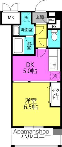 フルーヴトレーズの間取り写真