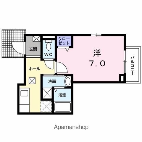 プラム　コートⅡの間取り