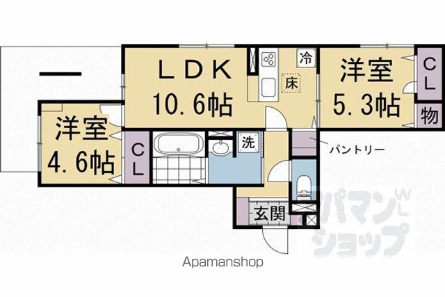 DーROOM伏見駅前の間取り写真