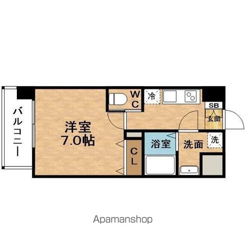 BPRRESIDENCEFUKUSHIMAの間取り写真