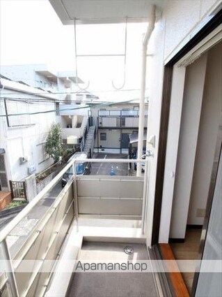 道後緑台ハイツ[1R/18.83m2]のバルコニー