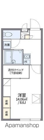 レオパレスかどやの間取り写真