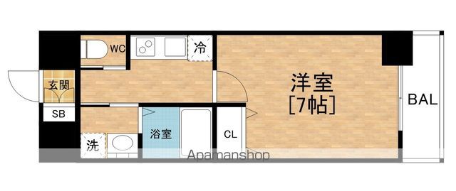 HUTTENWERKE大阪なんばの間取り写真