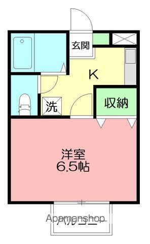 シーパレスの間取り写真