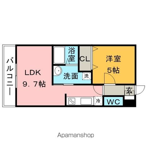 【グランデシェチオ千本杉の間取り】