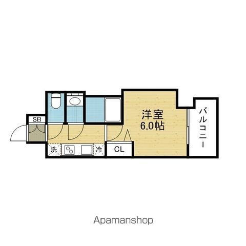 プレリス大阪今里サヴィアの間取り写真