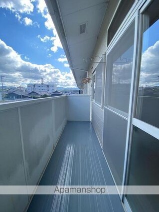 ベルメゾン中村[2LDK/52.17m2]のバルコニー