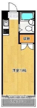 メゾンイトセⅡ[1R/20m2]の間取図