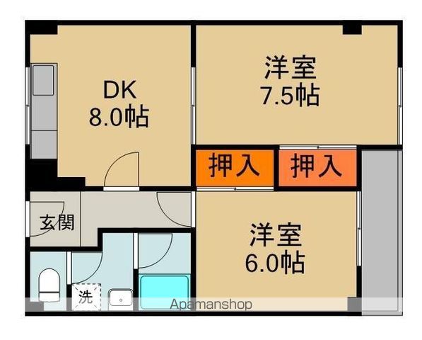 シティライフ林Iの間取り写真