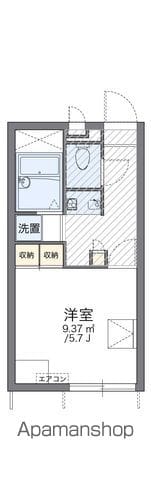 レオパレス昴555Fの間取り写真