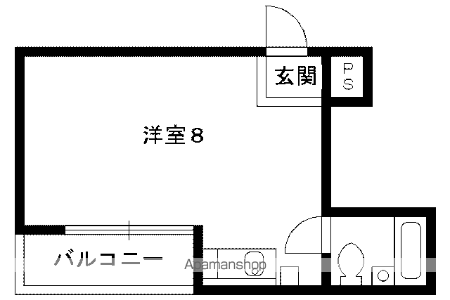 ハイツエスペランザの間取り写真