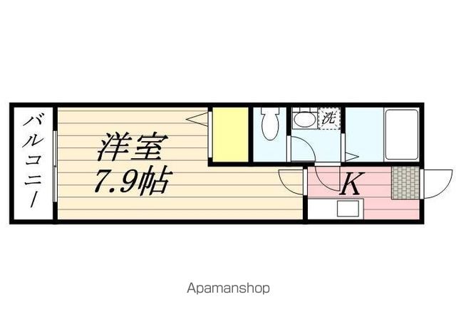 【クレフラスト井尻駅前Ｂの間取り】