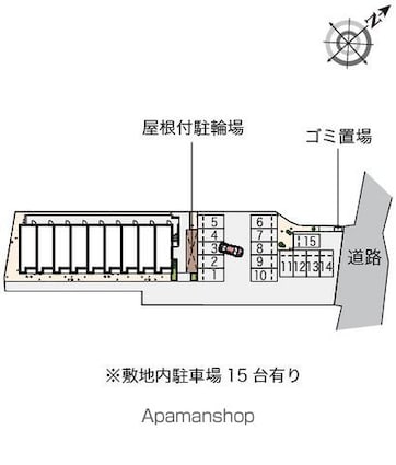 レオネクストＳＡＺＡＮＫＡ[1K/26.84m2]の共用部