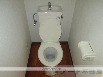 ベルメゾン桑原[1K/22.62m2]のトイレ