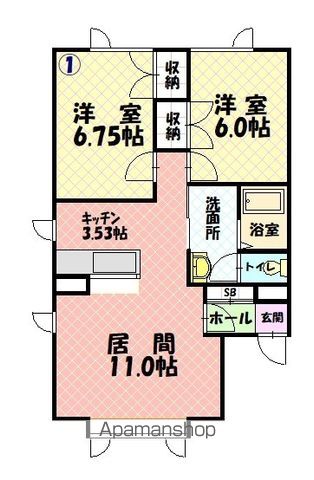 メルシー末広の間取り写真
