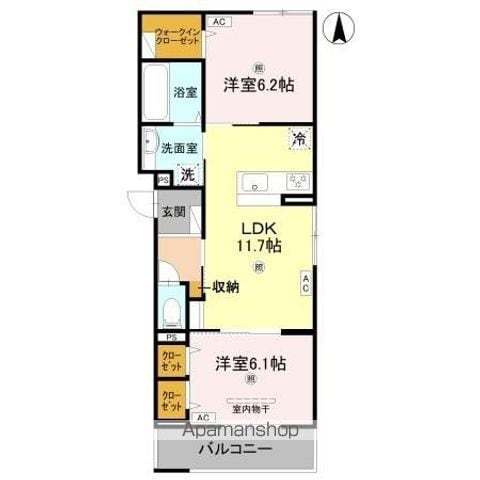 RETOLIA南住吉の間取り写真