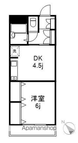 メイプル森戸の間取り写真