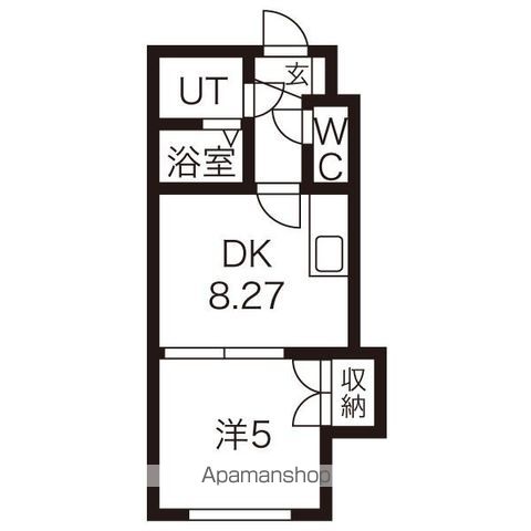 エクセレンス東札幌の間取り写真
