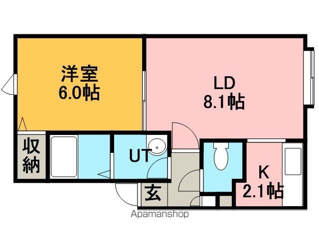 クレールの間取り写真
