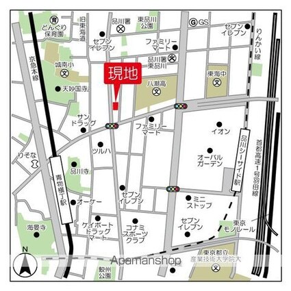 ＢｌｕＲｏｃｋ東品川[1K/21.9m2]の外観3