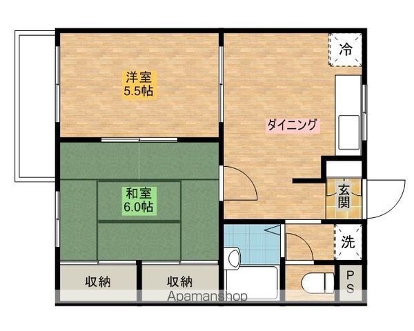 グランドール・Sの間取り写真