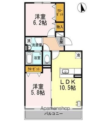 ブレスフィールドの間取り写真