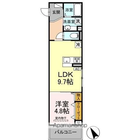 D PAINA TAKAKURAの間取り写真