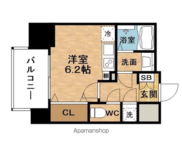 FIRSTFIORETSUKAMOTOWELLVINGの間取り写真