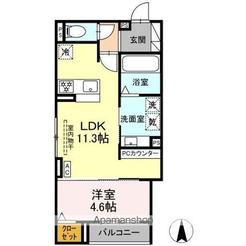ルヴィータ剣町の間取り