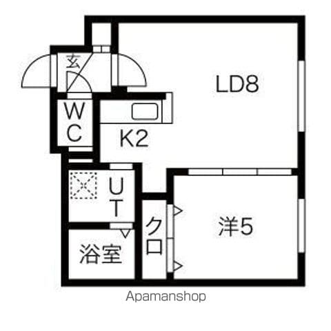 ラフィーネ近代美術館前の間取り写真
