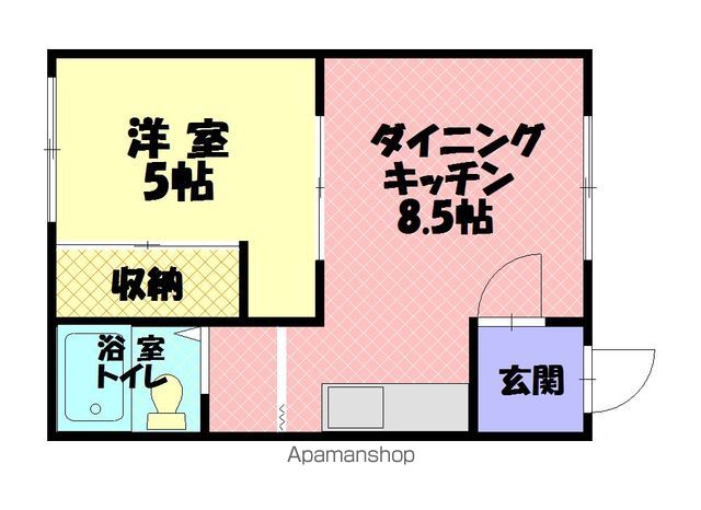 豊岡2.6コーポの間取り写真