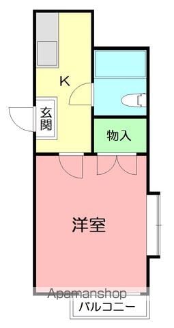 ティーラ伊勢原の間取り写真