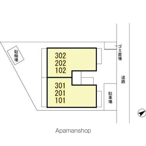 パルハーモニー 102 ｜ 千葉県船橋市海神町南１丁目1449-6（賃貸アパート1LDK・1階・44.21㎡） その13