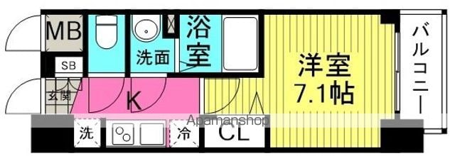 プレサンス新大阪ストリームの間取り写真