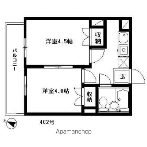 リバティ多摩川の間取り写真