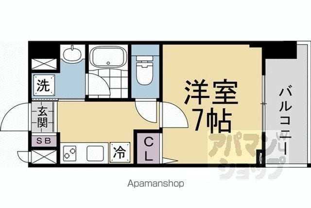 ベラジオレガシー京都西七条の間取り写真